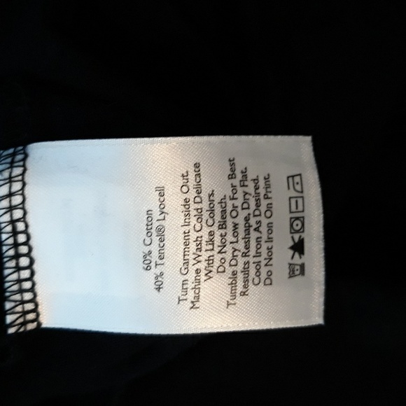 Eddie Bauer Long Black Knit Skirt - Picture 4 of 4